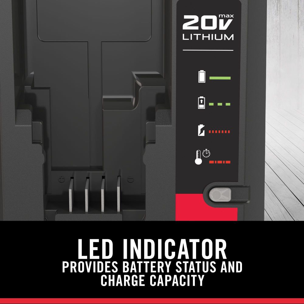 Porter Cable 20V Max Battery Charger, large image number 4