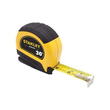Stanley 30ft LEVERLOCK Tape Measure, large image number 0