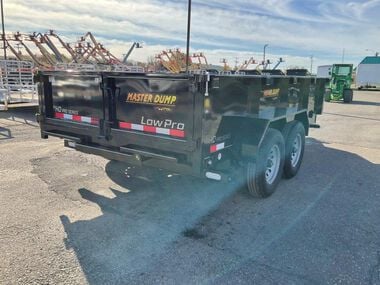 Doolittle Trailer Mfg HD Low Profile 8214 14' x 82in Dual Tandem Axle Master Dump Trailer New, large image number 4