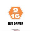 Milwaukee SHOCKWAVE Impact Duty 9/16 Inch x 6 Inch Magnetic Nut Driver, small image number 2