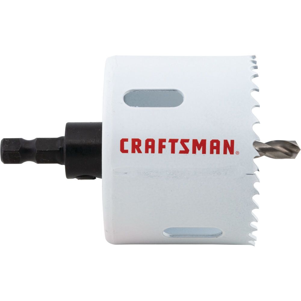 CRAFTSMAN 2-1/2-in Bi-Metal Hole Saw With Arbor, large image number 1