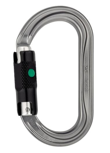 Petzl H-Frame Carabiner, Oval BALL-LOCK