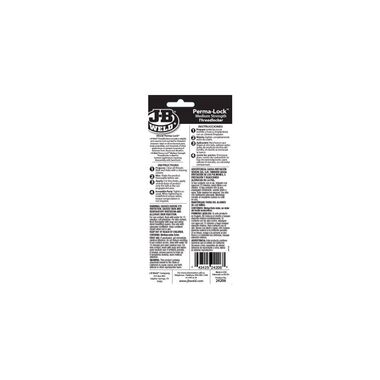 J-B Weld Perma Lock 0.2oz Blue Medium Strength Threadlocker, large image number 3