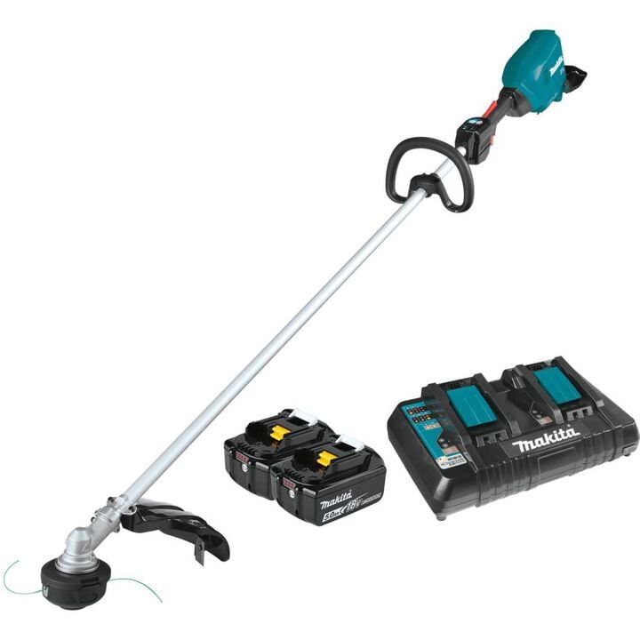 Makita 18V X2 (36V) LXT Lithium-Ion Brushless Cordless String Trimmer Kit (5.0Ah), large image number 2