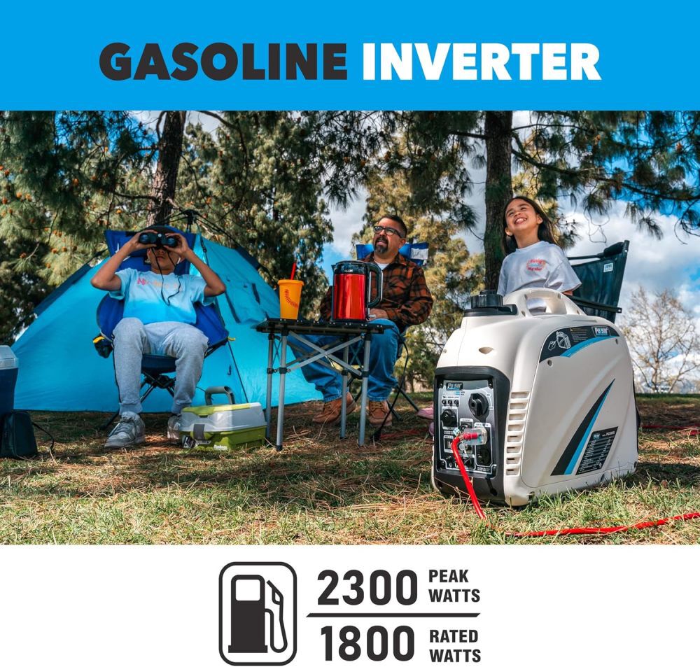 Pulsar Products 2,300 Watt Gas Powered 50-State Portable Inverter Generator, large image number 4