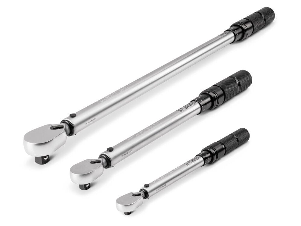 Tekton 1/4 3/8 1/2 Micrometer Torque Wrench Set 3 Piece, large image number 1