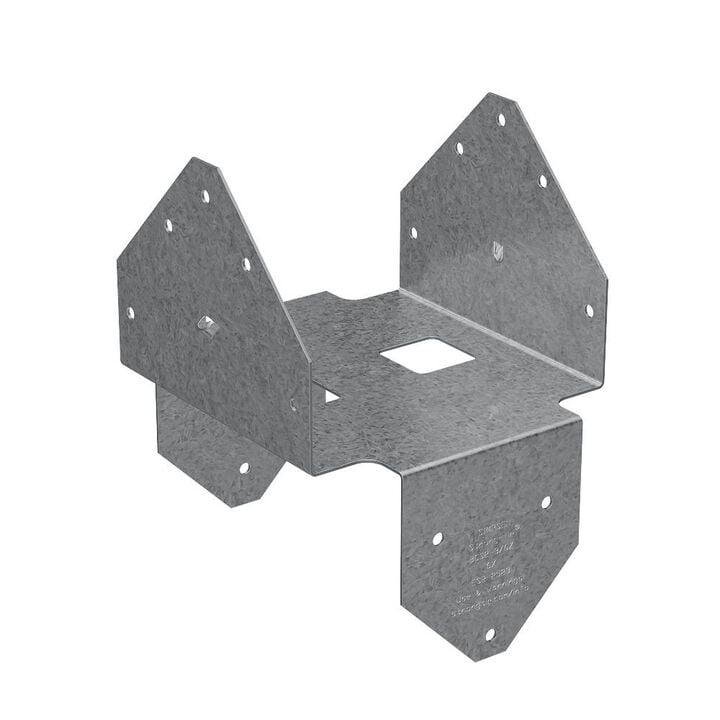 Simpson Strong-Tie 18 Gauge Triple 2x Beam, 6x Post ZMAX Coating BC PostCap, large image number 1