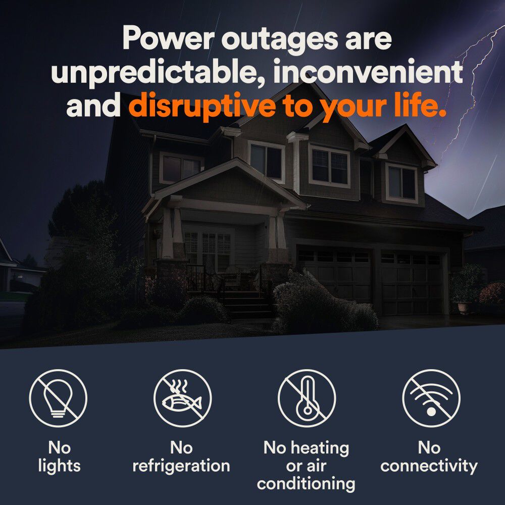 Generac Guardian Series 26,000 Watt (26kw) Dual Fuel 50-State Air-Cooled Home Standby Generator with 200-Amp Whole Home Transfer Switch, large image number 6