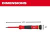 Milwaukee 8-in-1 1000V Insulated Precision Multi-Bit Screwdriver Set, small image number 3
