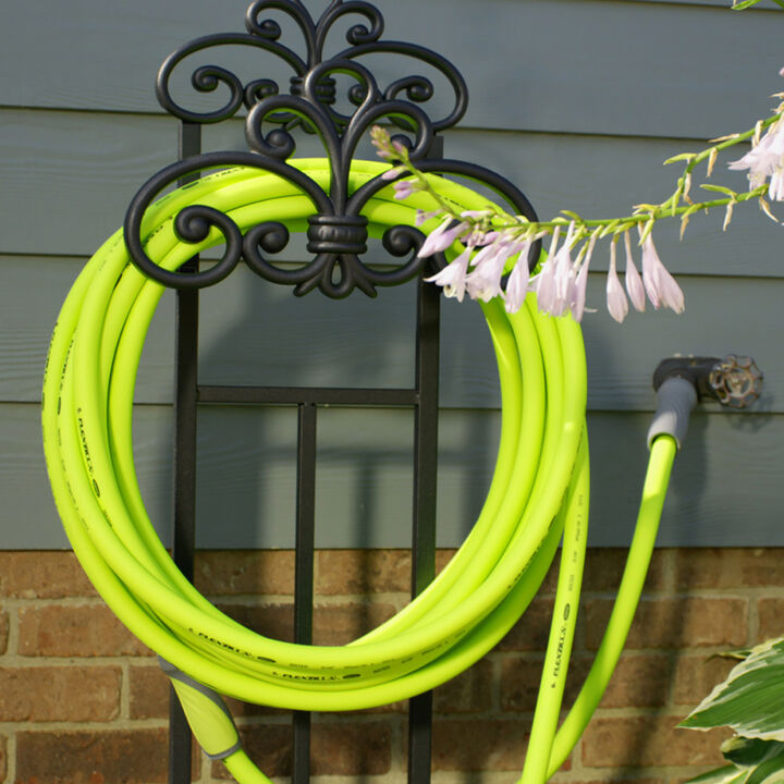 Flexzilla SwivelGrip Garden Hose, 5/8 Inch x 50 Feet, 3/4 Inch - 11 1/2 GHT Fittings, ZillaGreen, large image number 11