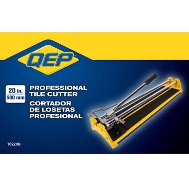 QEP 20 Inch Ceramic and Porcelain Tile Cutter with 1/2 Inch Cutting Wheel, large image number 6