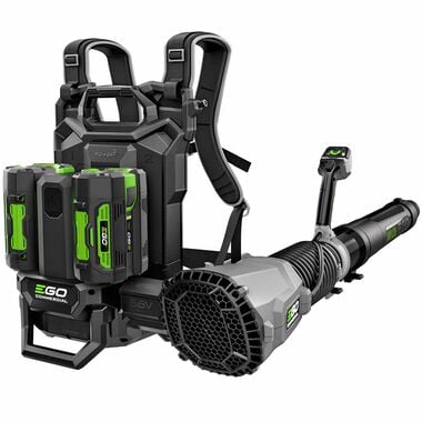 EGO Commercial Backpack Blower Kit 800 CFM with 2x 6Ah Battery & 560W Charger