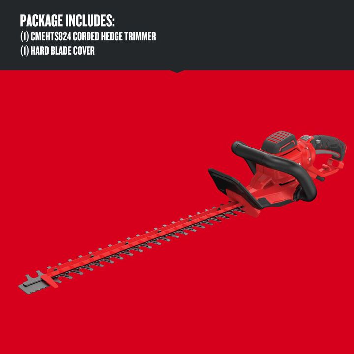 CRAFTSMAN 4 Amp 24 Inch Corded Hedge Trimmer with Power Saw, large image number 2
