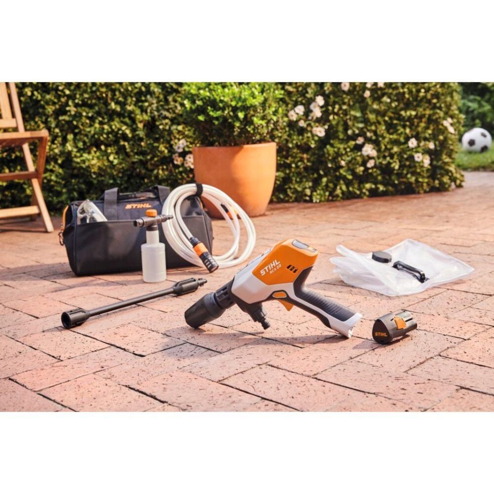 Stihl RCA 20 350 PSI 1.0 GPM Battery Powered Cold Water Pressure Washer with (1) 4-in-1 Nozzle and AS 2 Battery Kit, large image number 12