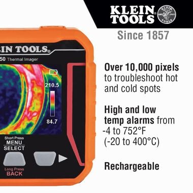 Klein Tools Rechargeable Thermal Imager TI250, large image number 1
