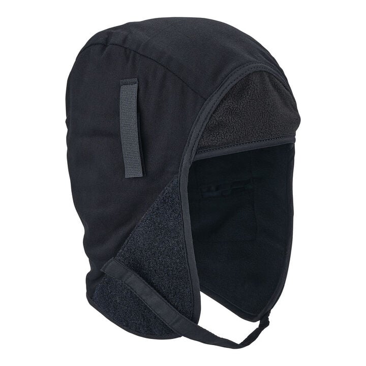 Ergodyne 6848 Short Fleece Winter Hard Hat Liner S/M Black, large image number 7