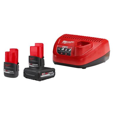 Milwaukee M12 REDLITHIUM High Output Starter Kit 2pk