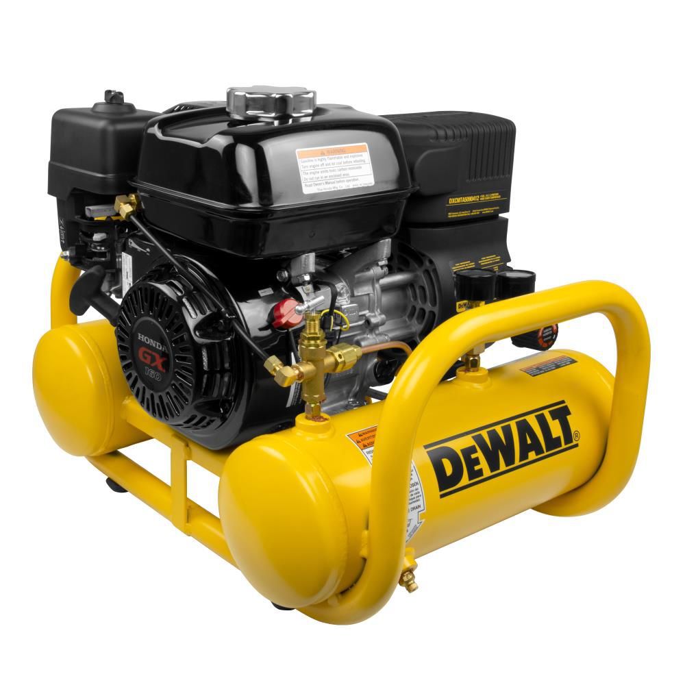 DEWALT 4 Gallon Air Compressor Portable Gas, large image number 6