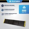 Champion Power Equipment 200-Watt Portable Foldable Solar Panels with Extension Cable and Kickstand, small