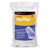 Buffalo Industries Recycled White T Shirt Cloth Rag 1 Lb Bag, small