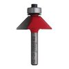 Freud 1-11/32 In. (Dia.) Chamfer Bit with 1/4 In. Shank, small image number 1