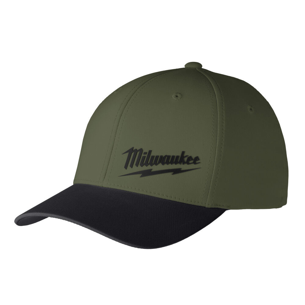 Milwaukee WORKSKIN Performance Fitted Hat Green L/XL, large image number 1