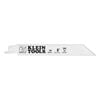 Klein Tools 6 Inch 14 TPI Reciprocating Saw Blades 5 Pieces, small image number 1