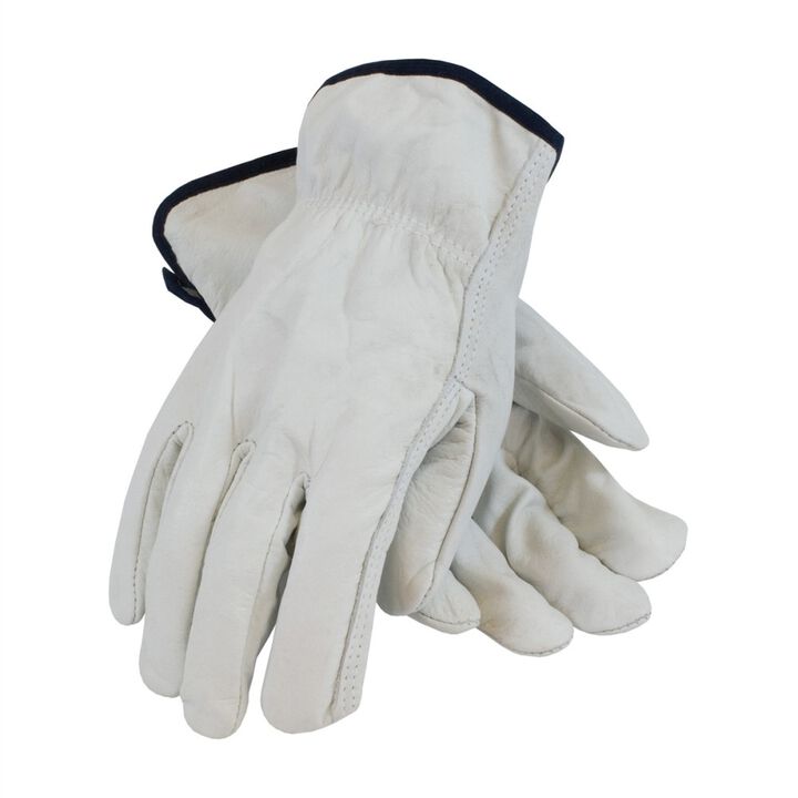Protective Industrial Products Natural Cowhide Leather Driver Gloves 2X, large image number 1