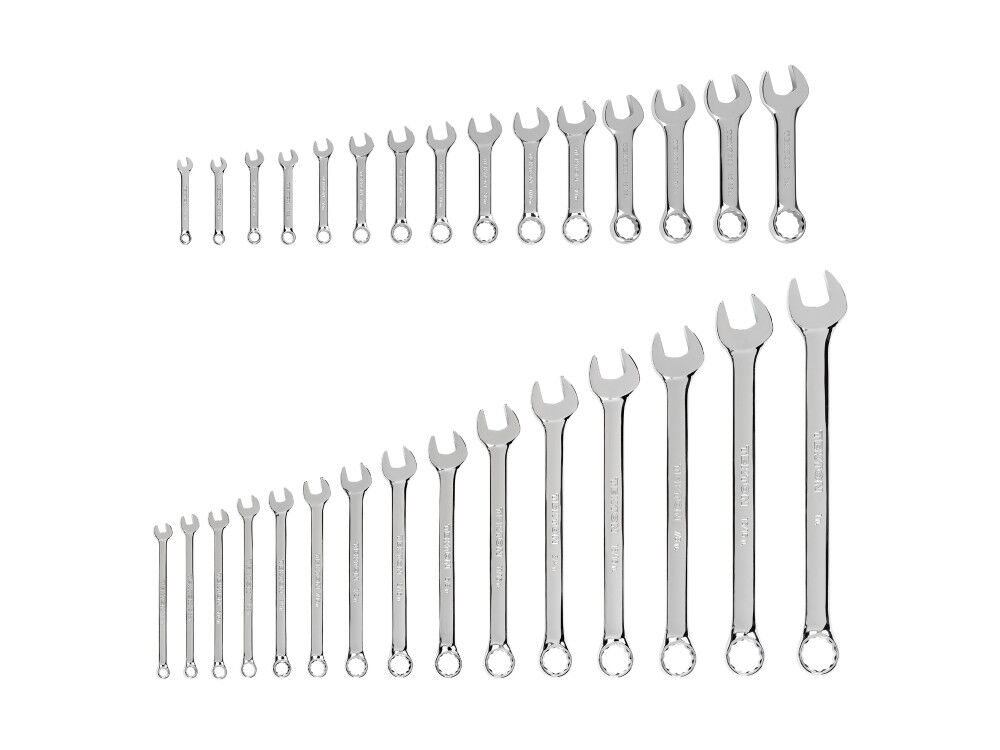 Tekton Stubby/Standard Combination Wrench Set, 30 Pieces, Sizes: 1/4-1 Inch - WCB90910