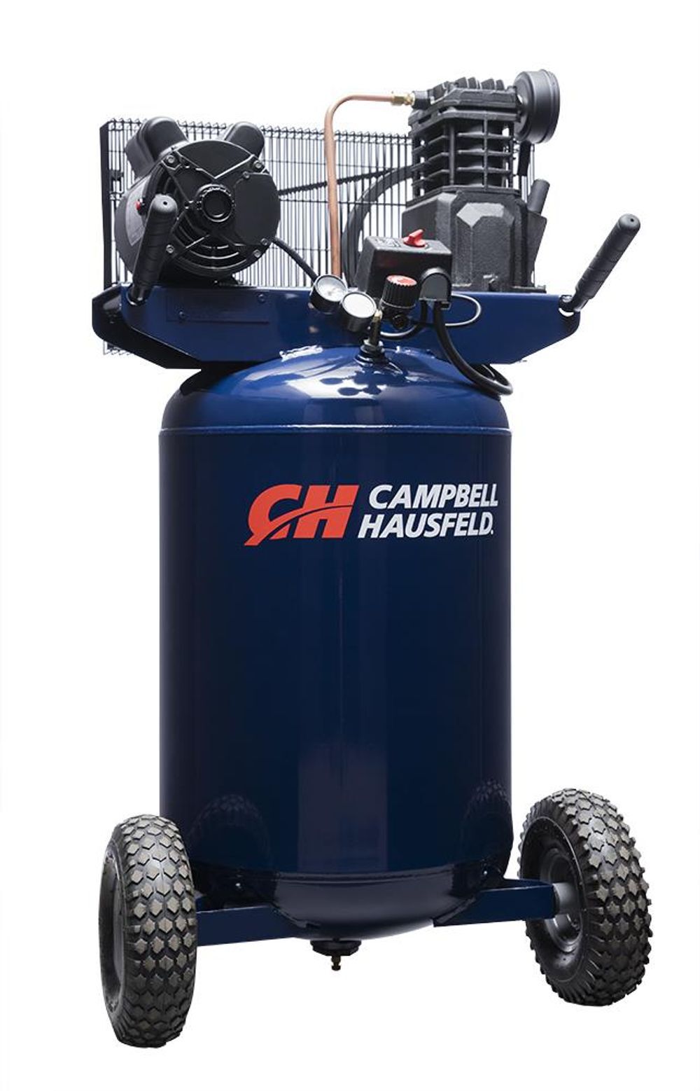 Campbell Hausfeld 30 Gallon Twin VT4800 Pump 135 PSI 120/240V Vertical Portable Air Compressor, large image number 3