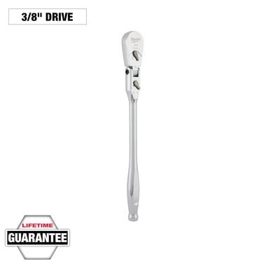 Milwaukee 3/8inch Drive 12inch Flex Head Ratchet, large image number 0