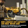 DEWALT 20V MAX XR Double Bevel Sliding 12 inch Miter Saw Kit, small image number 4