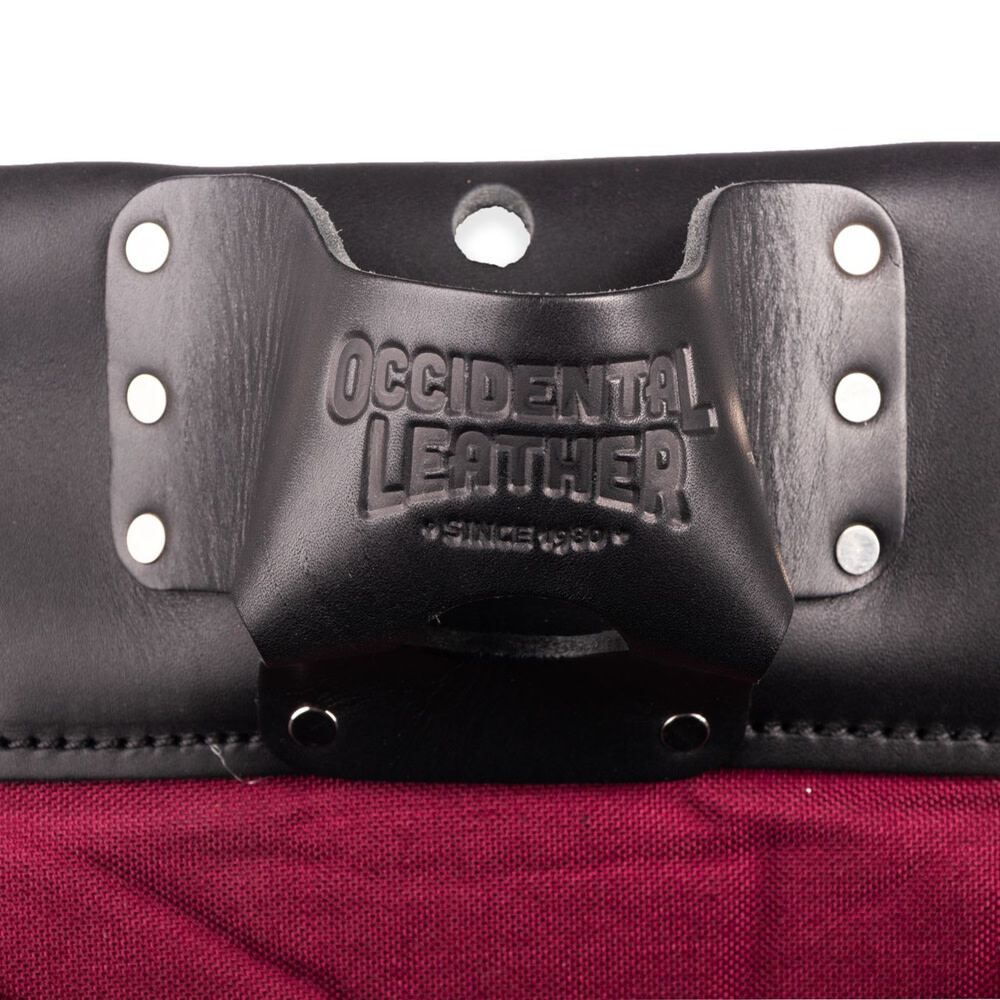 Occidental Leather FatLip Tool Bag Deep Red, large image number 3