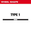 Milwaukee 4-1/2 Inch x .045 Inch x 7/8 Inch Performance+ Metal Cut Off Wheel Type 1 10 Pieces, small image number 3