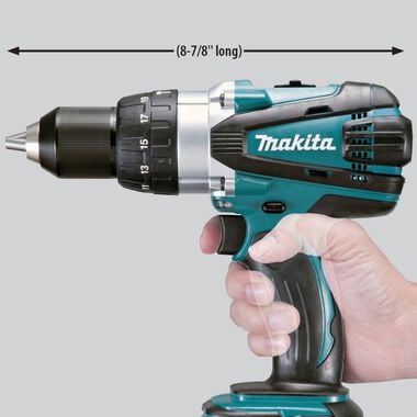 Makita 18V LXT Lithium-Ion Cordless 1/2 in. Hammer Driver Drill (Bare Tool), large image number 5