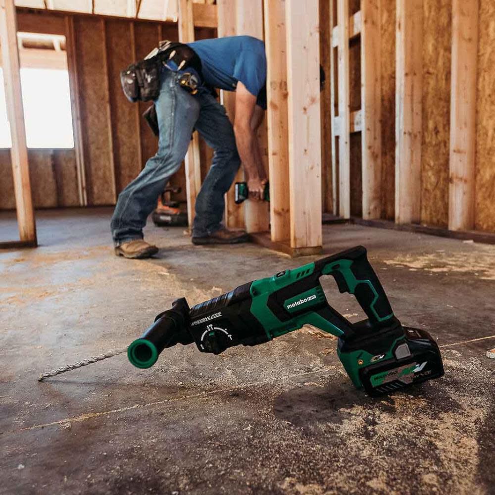 Metabo HPT 36V MultiVolt Rotary Hammer SDS Plus 1 1 8in D Handle Bare Tool DH3628DDQ4M Acme Tools