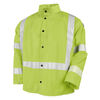 Black Stallion Welding Jacket 9oz Lime Green FR Cotton Medium, small image number 1