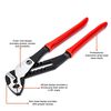 Crescent 8in Z2 V-Jaw K9 Tongue & Groove Dipped Pliers, small image number 3