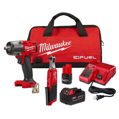 Milwaukee M18 FUEL & M12 FUEL 2 Tool Combo Kit