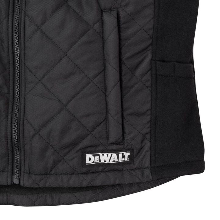 DEWALT Womens Hybrid Heated Jacket, Black, XS, large image number 5