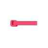 NELCO Products 11 Inch 50 Lbs Standard Cable Ties, Fluorescent Pink, 100 Pieces, small image number 2