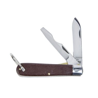 Klein Tools 2 Blade Pocket Knife Steel 2-1/2in, large image number 7