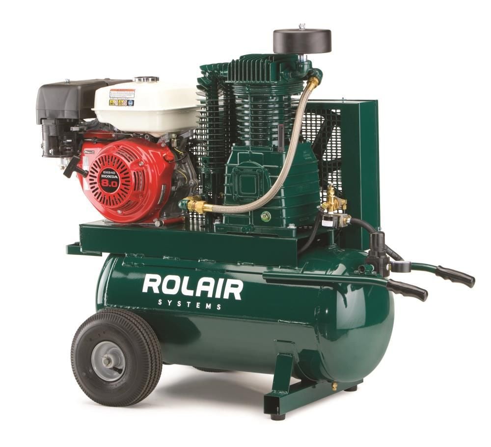 Rolair 9 HP Honda 20.1 CFM@90PSI 20 Gallon Compressor, large image number 1