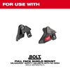 Milwaukee 5pk Mesh Shield Replacement No brim Helmet Only Mount, small image number 3