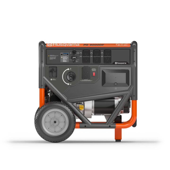 Husqvarna 10000W Dual Fuel 49 State Portable Generator