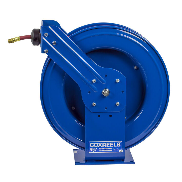 Coxreels Supreme Duty Spring Rewind Hose Reel for Air/Water 3/8in I.D. 100' Hose 300 PSI, large image number 2