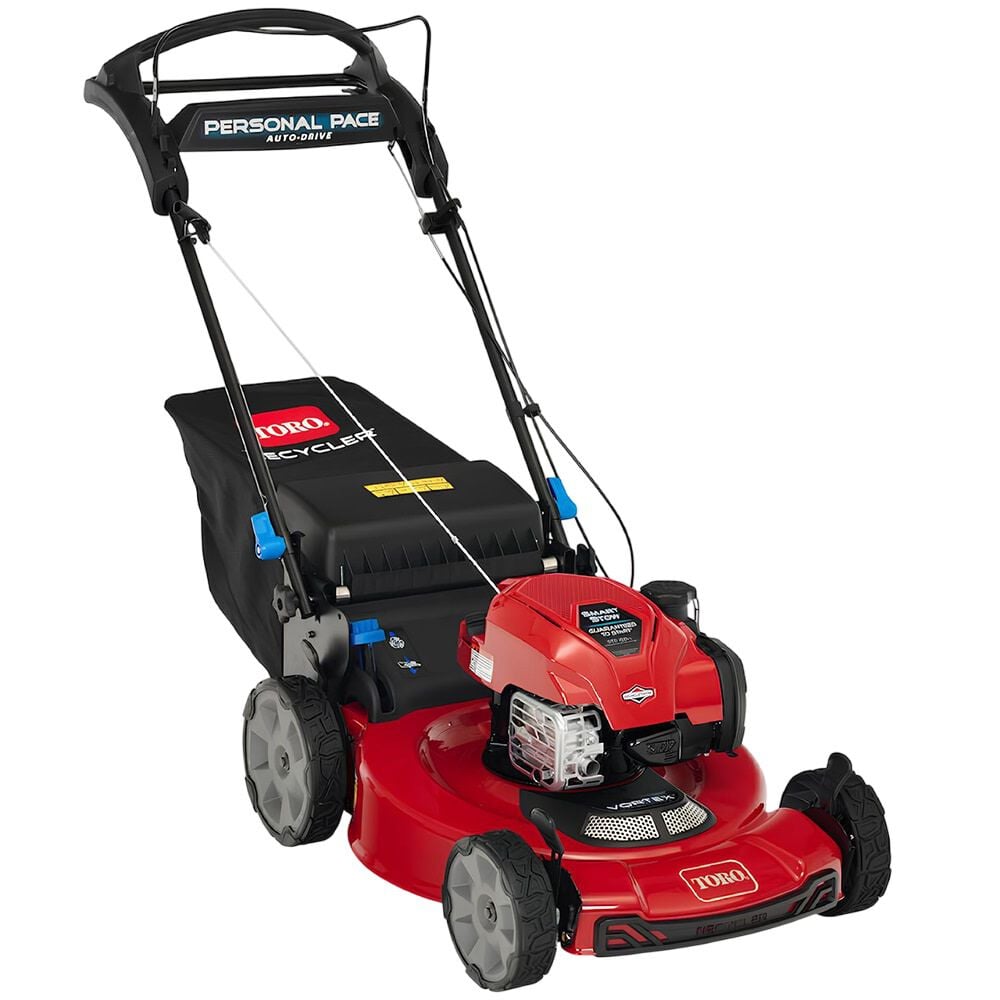 Toro SMARTSTOW Personal Pace Auto Drive Lawn Mower with Bagger 22in, large image number 1