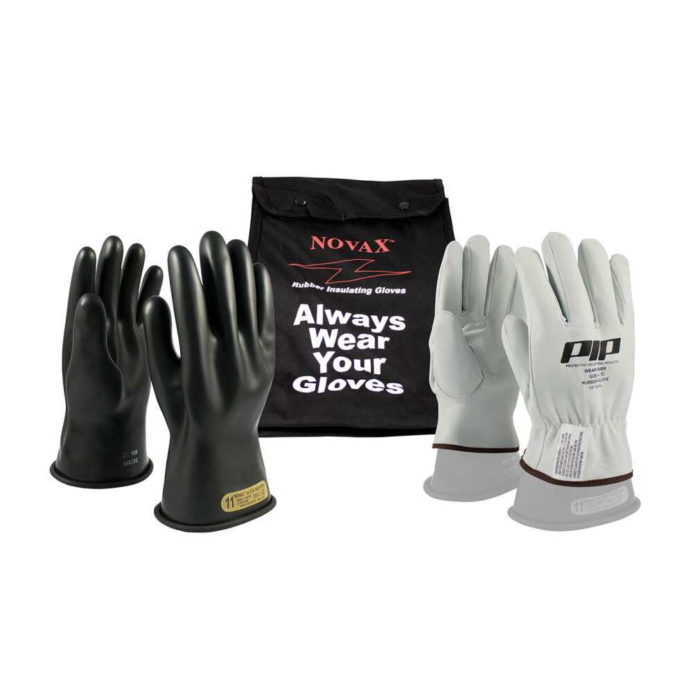 Protective Industrial Products Class 00 Electrical Gloves and Glove Bag Safety Kit, large image number 1