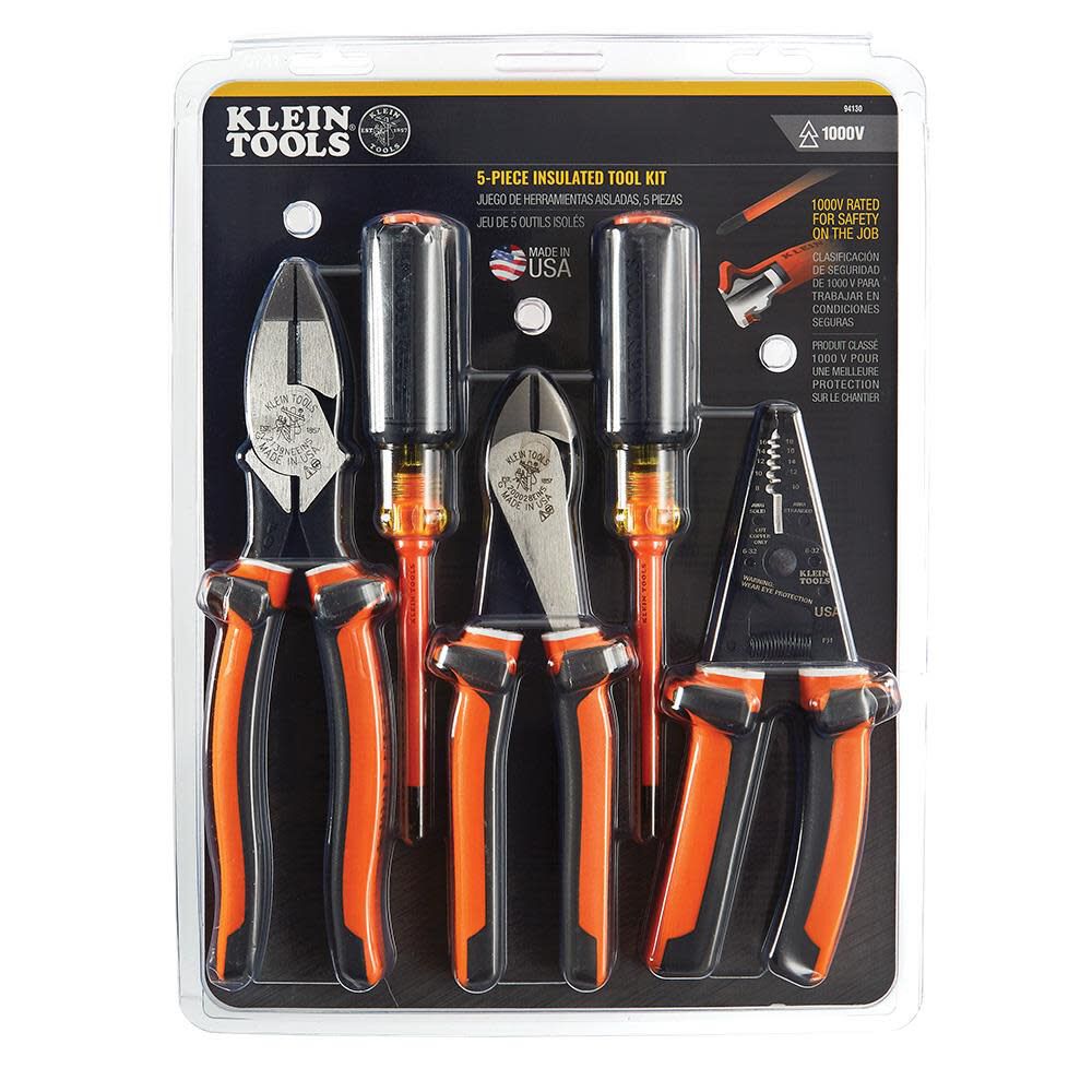 Klein Tools 1000V Insulated Tool Kit - 5-Piece, large image number 10