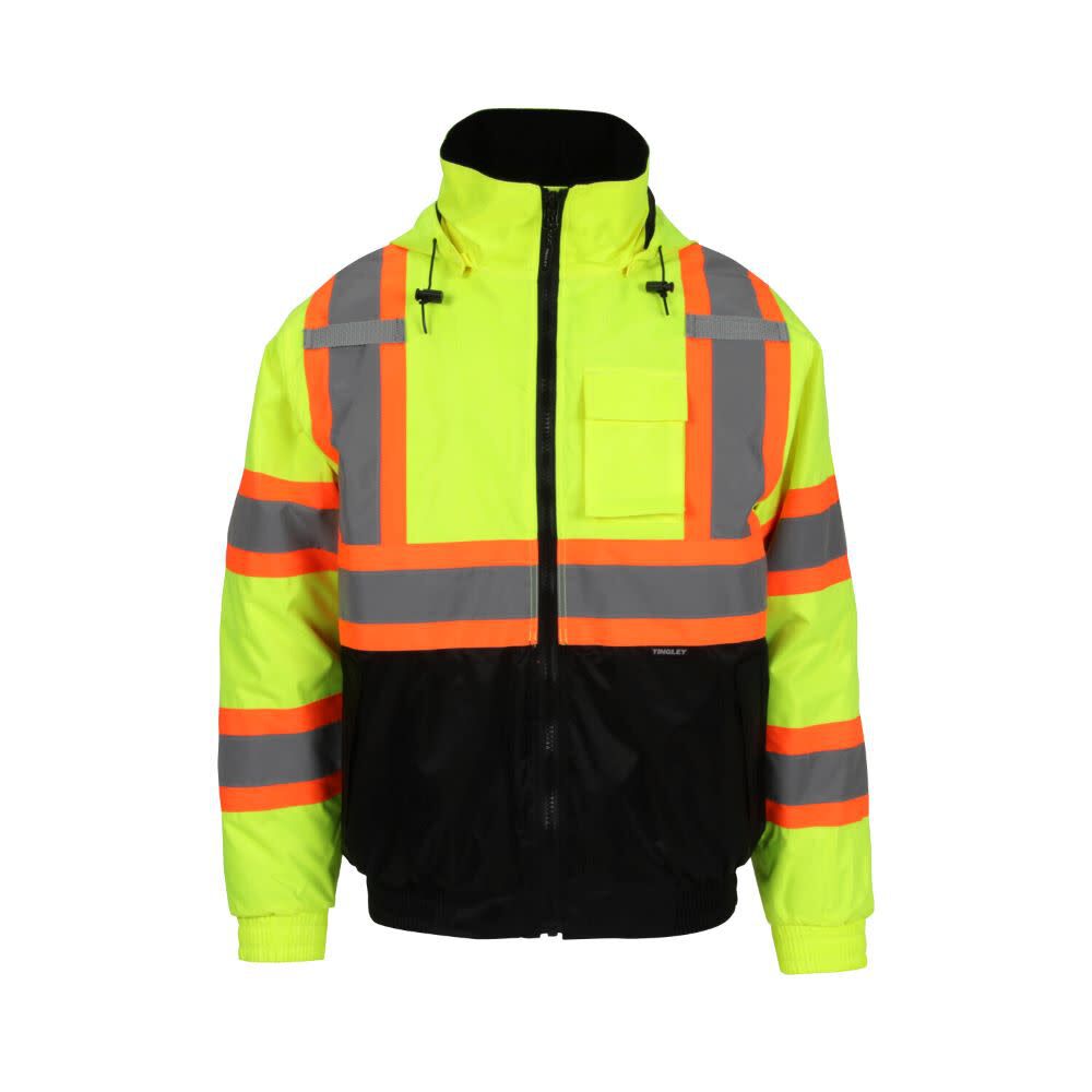 Tingley Bomber II X back Jacket Hi Vis Medium J26122C.MD Acme Tools
